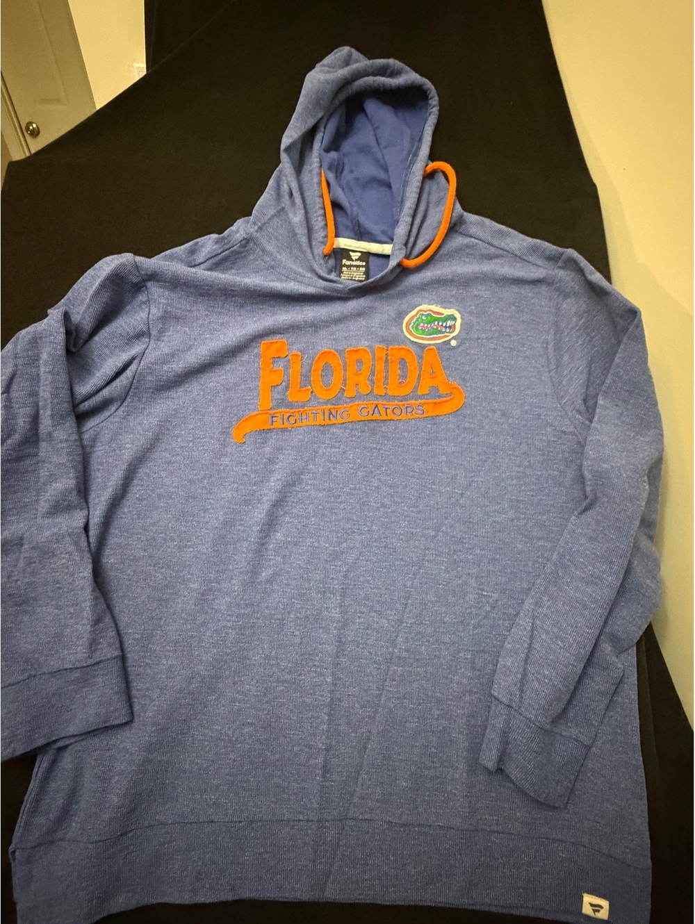 Florida Fighting Gators Hoodie XL Blue Orange Cotton Polyester